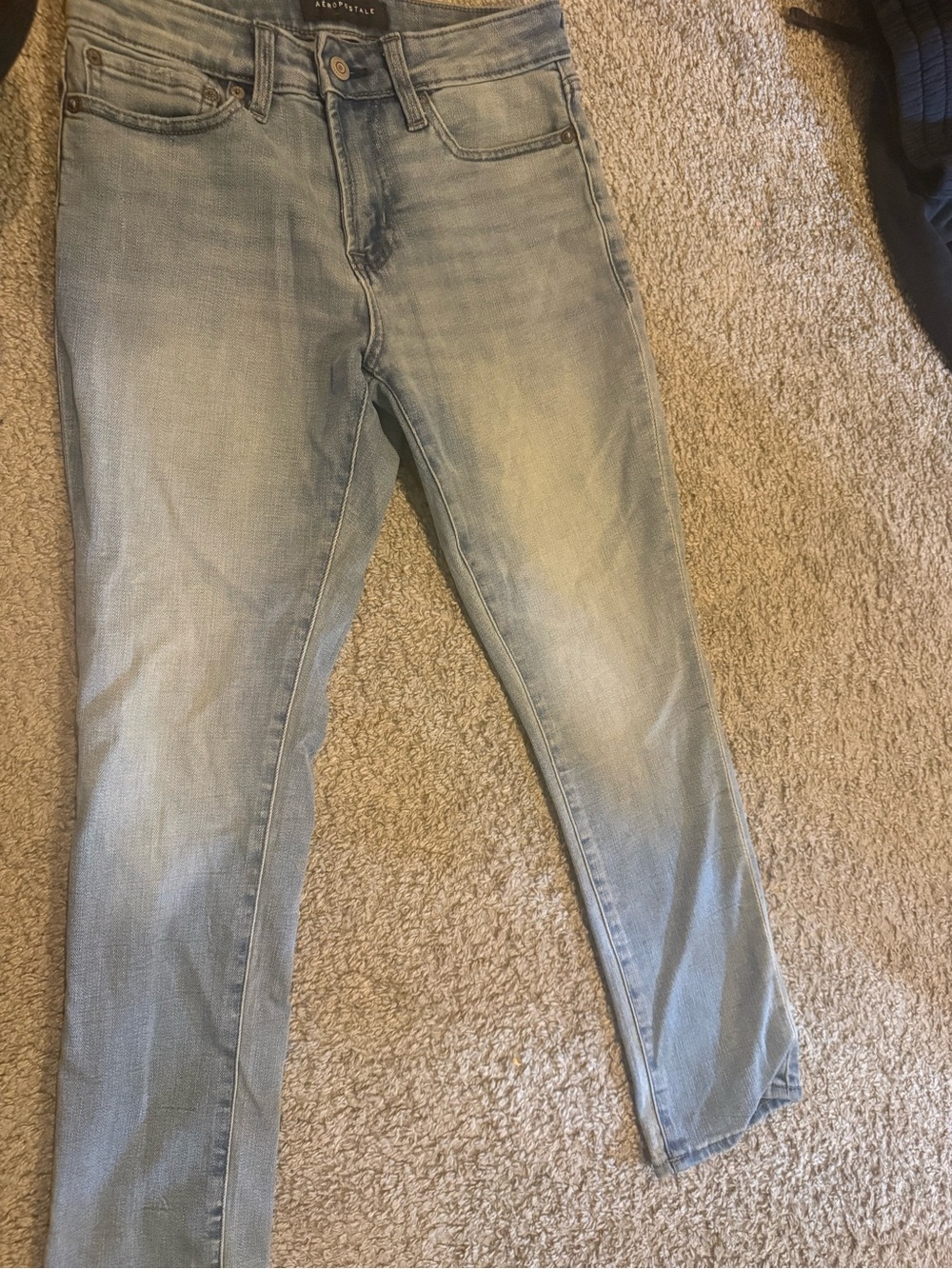 Aeropostale Light Blue Skinny Jeans - Women